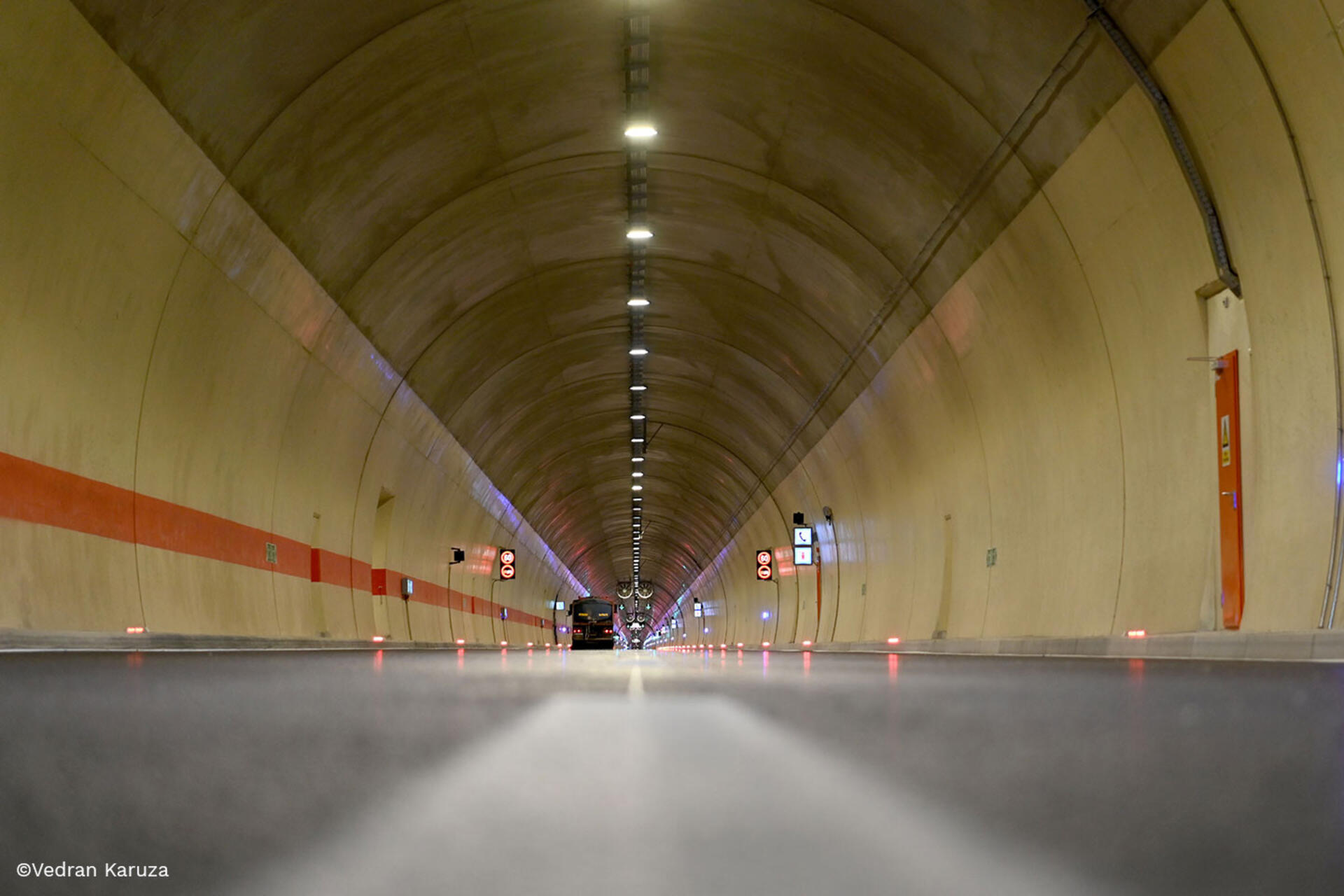 Smart tunnel lighting ensures safety with lower running costs in Ucka Tunnel